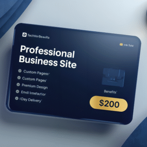 Premium Business Web Design Plan