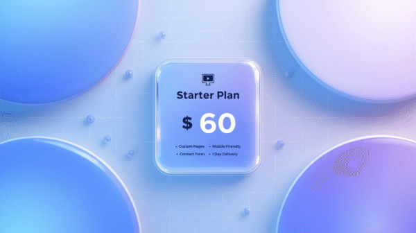 plan Starter Web Design Package